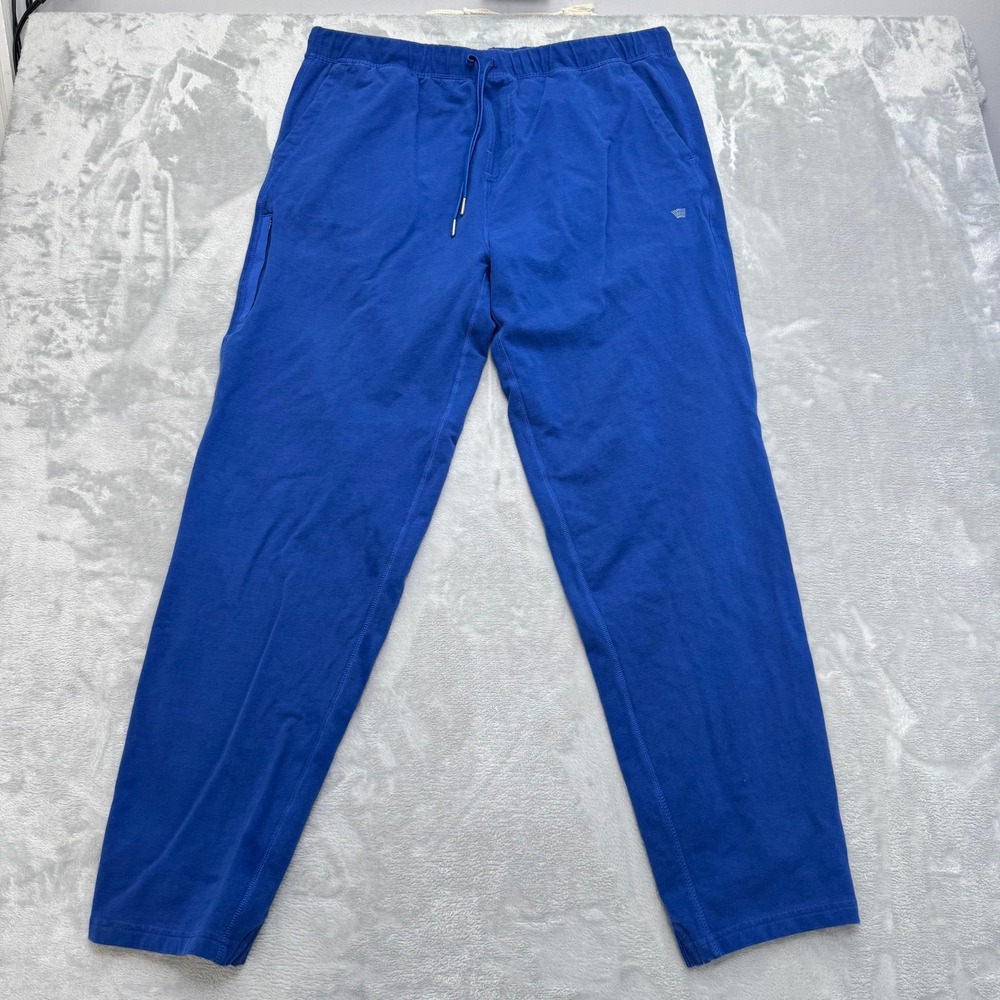 Mack Weldon Jogger Pants‎ Mens XXL Blue Ace Sweatpants Cotton Spandex